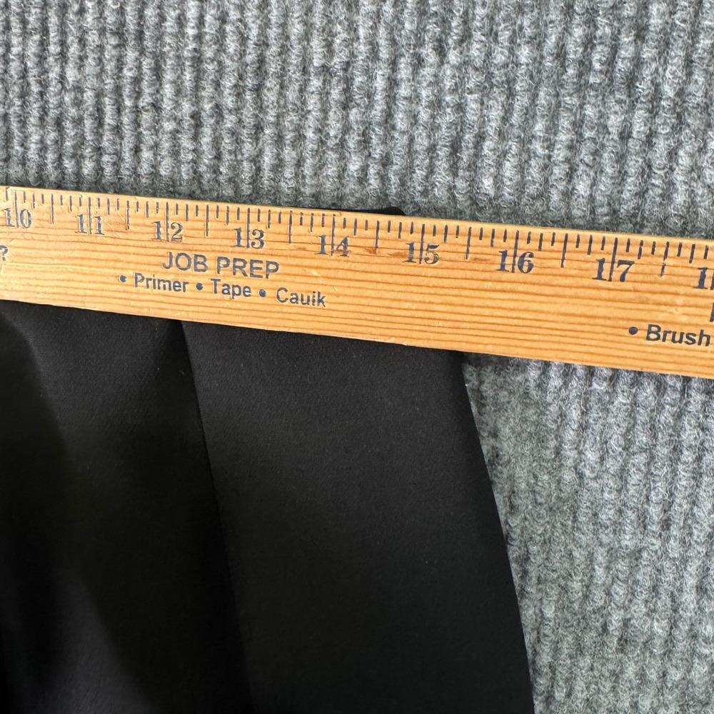 Quiet Luxury Black Pencil Skirt Womens 8 Classic Career Lined Minimalist Chic - Picture 4 of 7